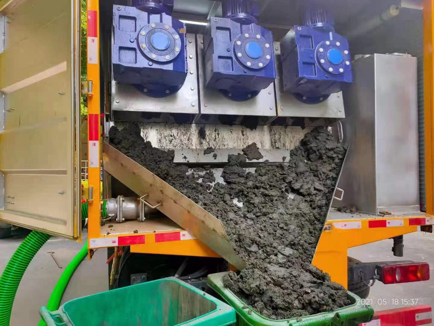 湟源化粪池清掏城市维护站-泥浆净化干湿分离处理